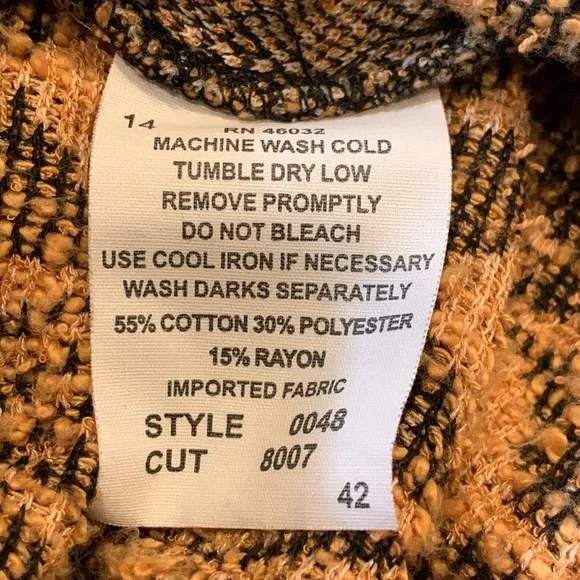 Seven Forty Two (XL) Long, Sleeveless Duster/Cardigan with hoodie - Picture 6 of 7